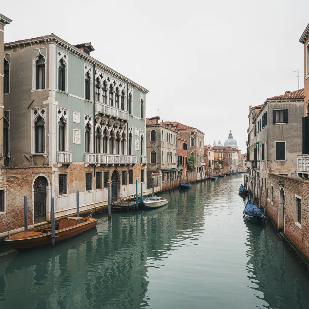 Hotel American Dinesen - Venice exterior and canal frontage in Dorsoduro, Venice
