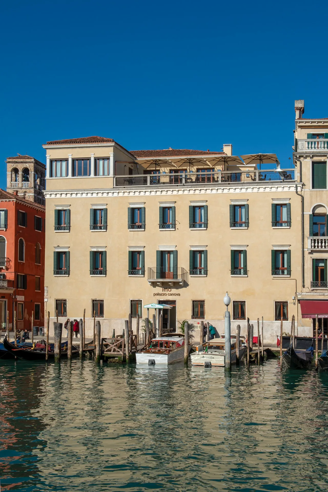H10 Palazzo Canova exterior and canal frontage in San Polo, Venice
