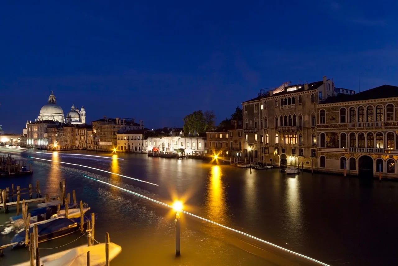 Palazzetto Pisani Grand Canal exterior and canal frontage in San Marco, Venice
