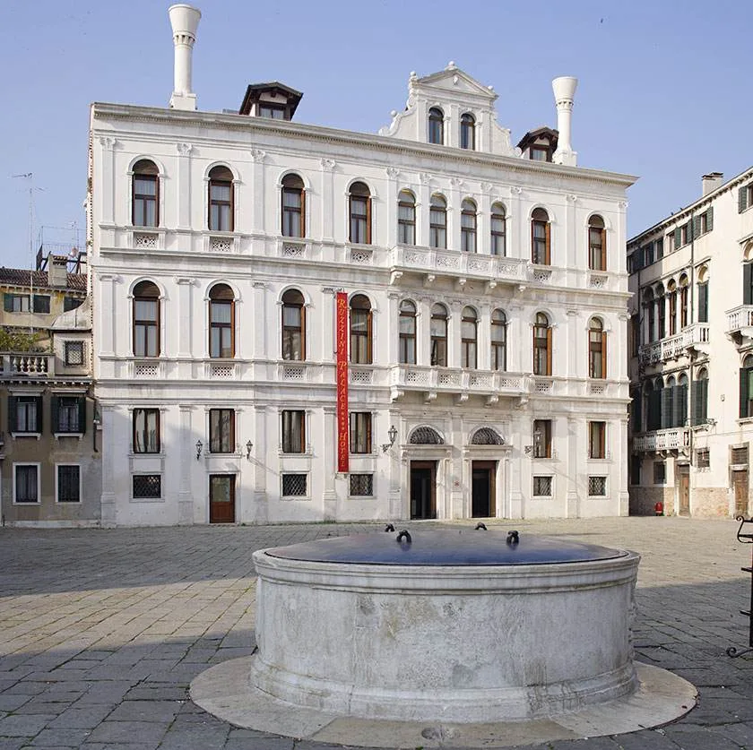 Ruzzini Palace Hotel exterior and canal frontage in San Marco, Venice