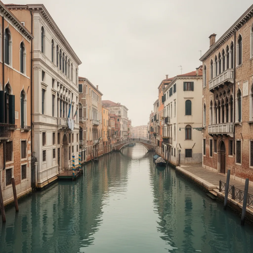 All hotels in Venice category page hero image showing Venice canal and palazzo architecture