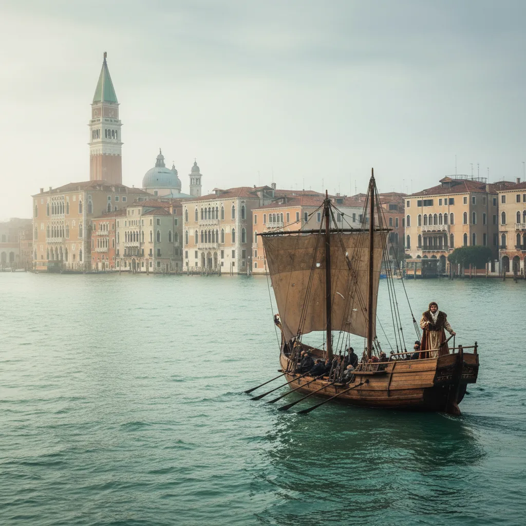 Marco Polo to Venice